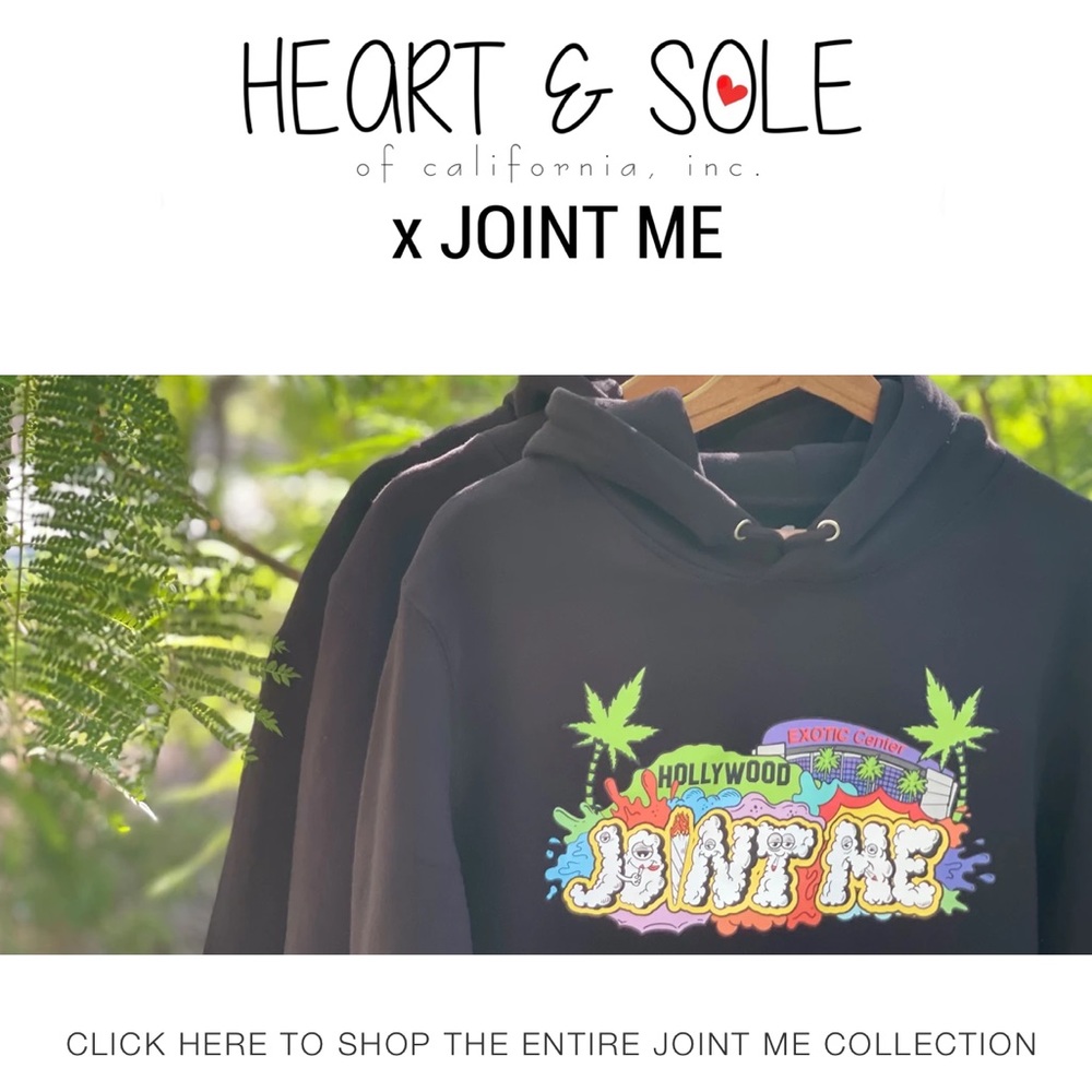 Shop Now! JOINT ME x Heart & Sole California, Inc.